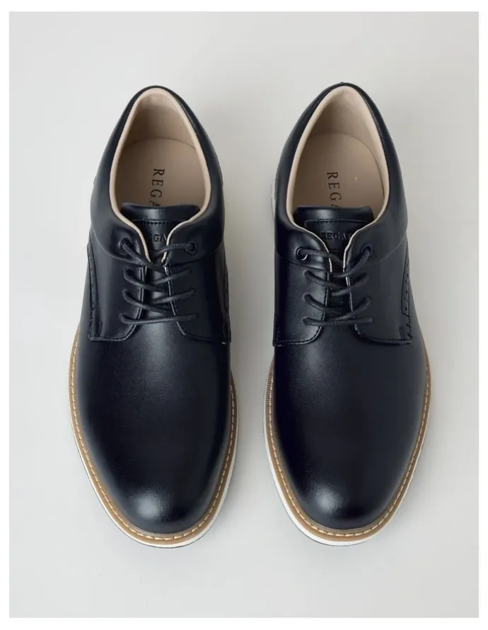 Regatta Storm Comfort Leather Lace Up in Black