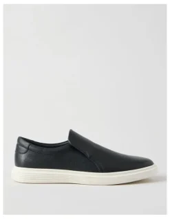 Regatta Warren Leather Loafer in Navy
