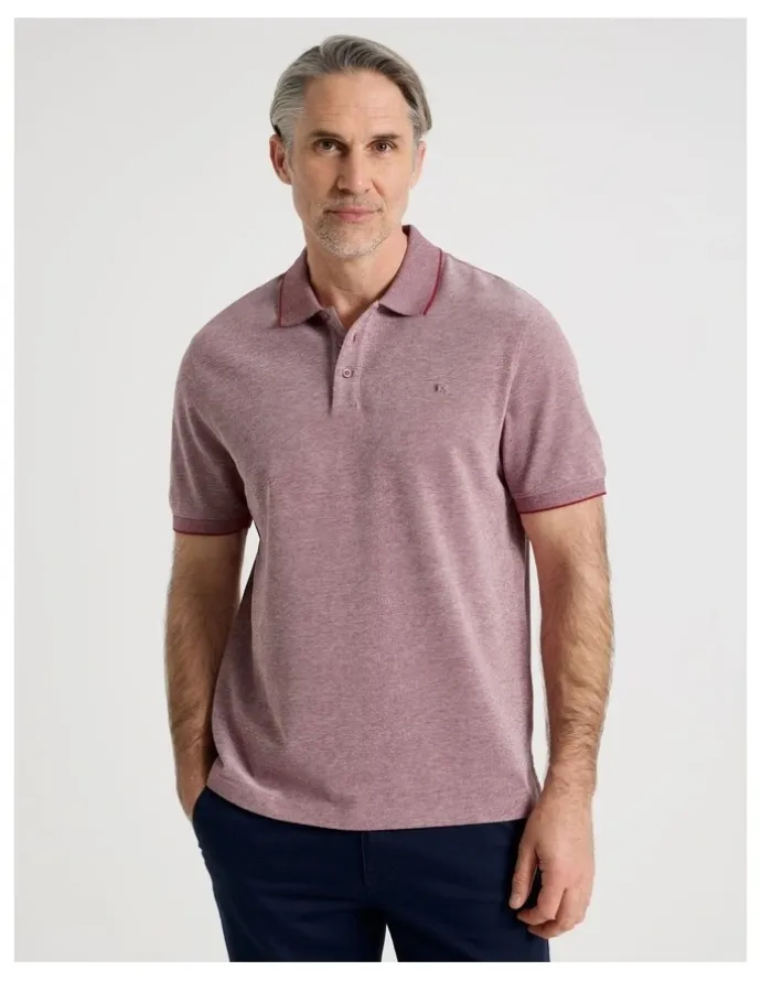 Regatta Birdseye Pique Polo in Red