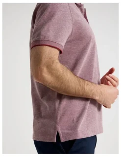 Regatta Birdseye Pique Polo in Red