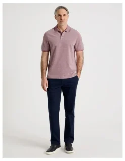 Regatta Birdseye Pique Polo in Red