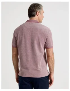 Regatta Birdseye Pique Polo in Red