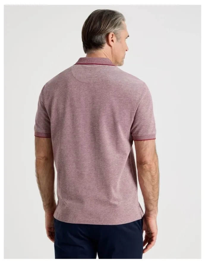 Regatta Birdseye Pique Polo in Red