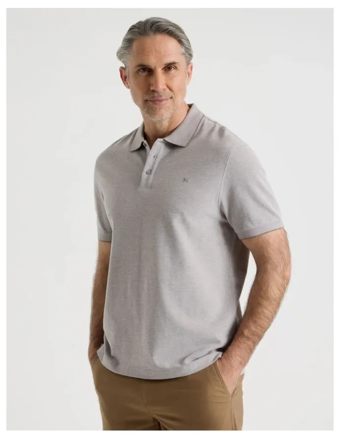 Regatta Birdseye Pique Polo in Beige