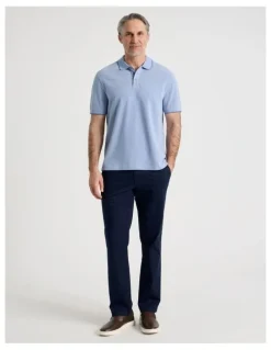 Regatta Birdseye Pique Polo in Mid Blues