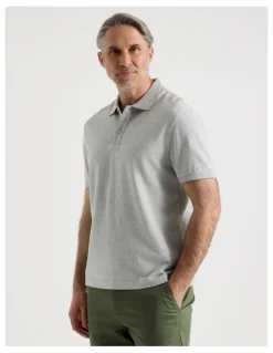 Regatta Birdseye Pique Polo in Grey