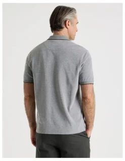 Regatta Birdseye Pique Polo in Khaki