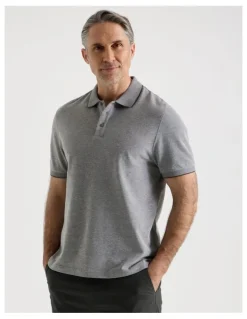 Regatta Birdseye Pique Polo in Khaki