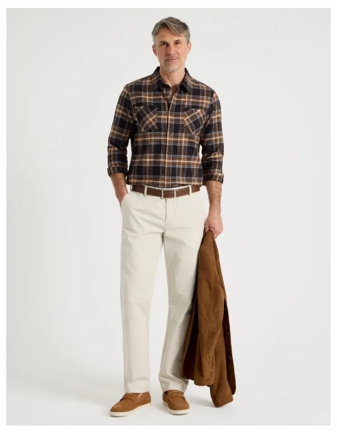 Regatta Chino Pant in Bone
