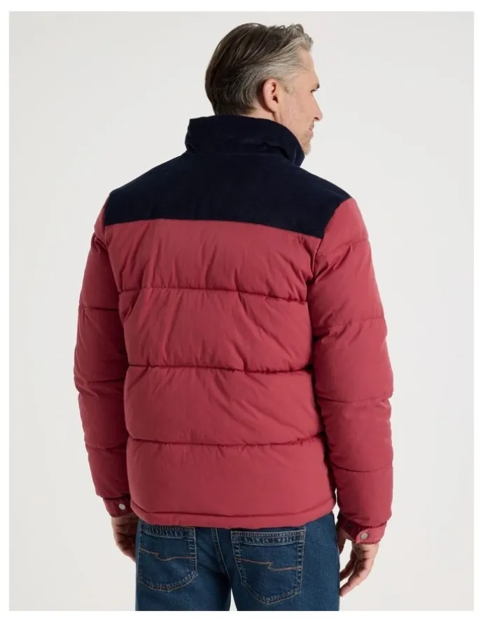 Regatta Contrast Panel Puffer Jacket in Red