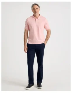 Regatta Contrast Tipping Jersey Polo in Pink