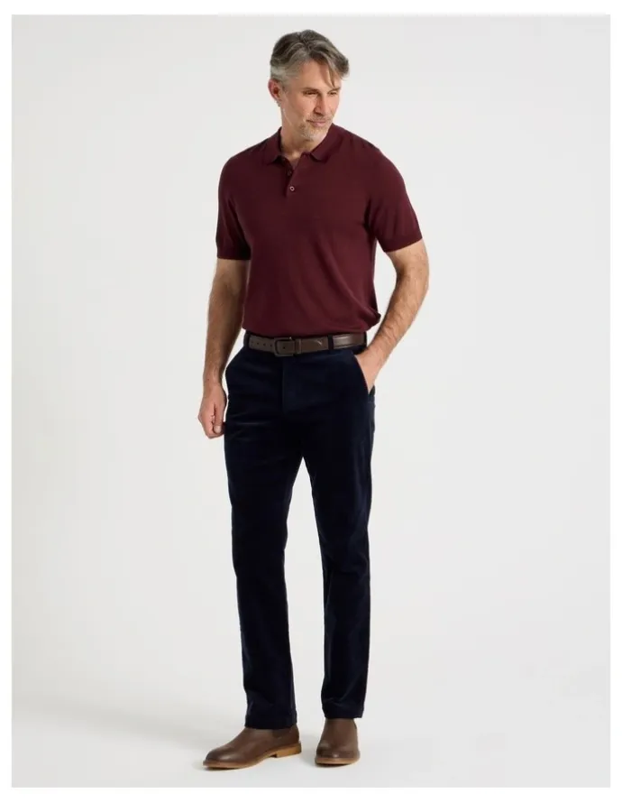 Regatta Corduroy Pant in Navy
