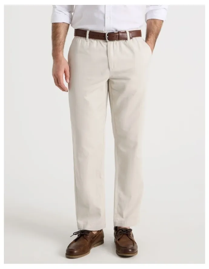 Regatta Cotton Linen Pant in Bone
