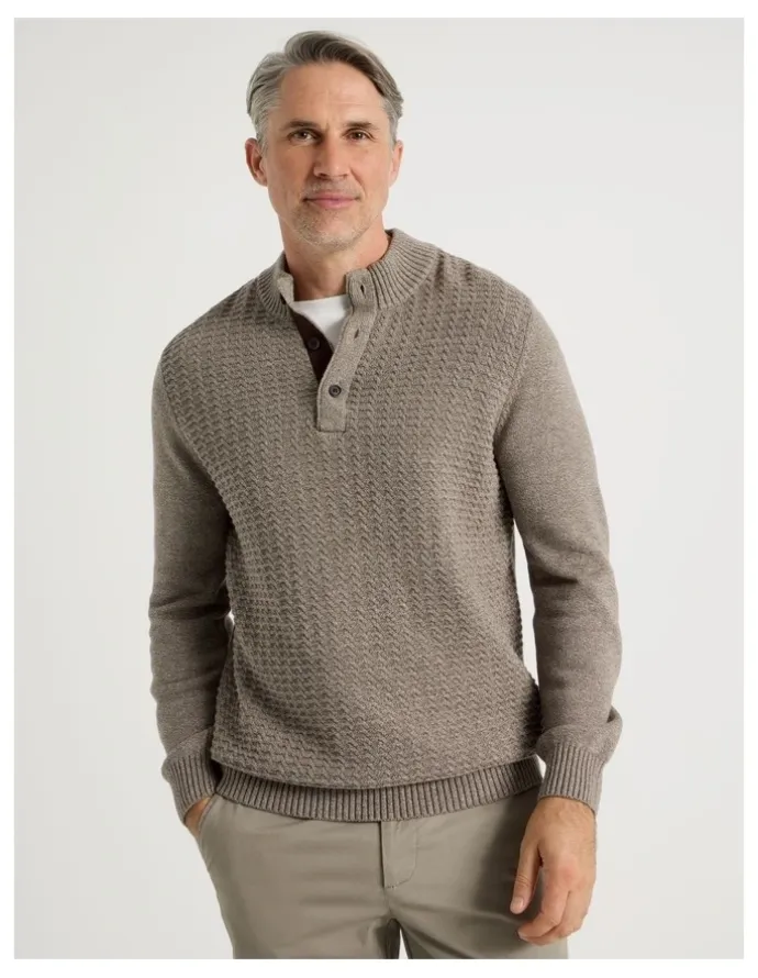 Regatta Long Sleeve Button Up in Grey