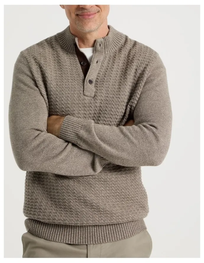 Regatta Long Sleeve Button Up in Grey