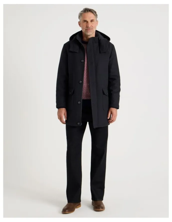 Regatta Parka Jacket in Charcoal