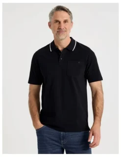 Regatta Pique Polo in Black