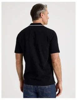 Regatta Pique Polo in Black