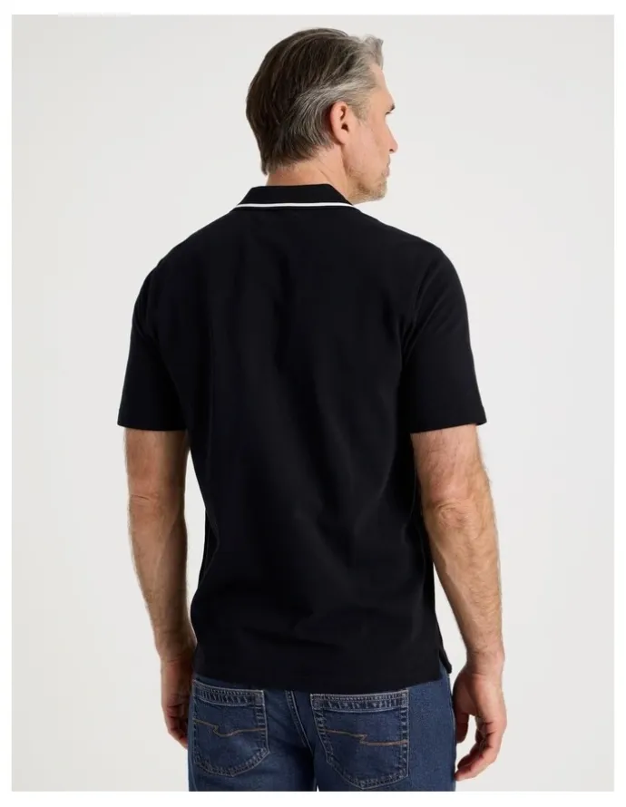 Regatta Pique Polo in Black