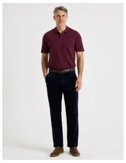 Regatta Pique Polo in Burgundy
