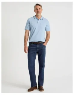 Regatta Pique Polo in Light Blue