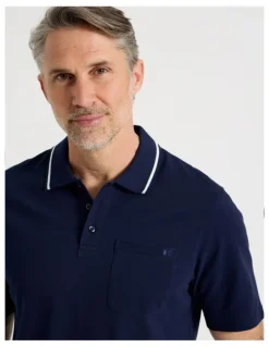 Regatta Pique Polo in Navy