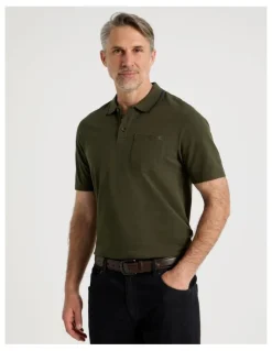 Regatta Piqu Polo in Khaki