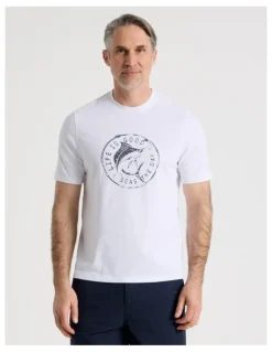 Regatta Placement Print T-Shirt in White