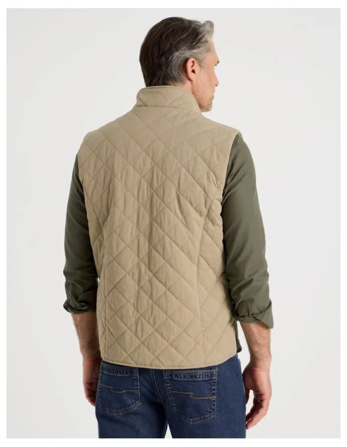 Regatta Quilted Gilet in Taupe
