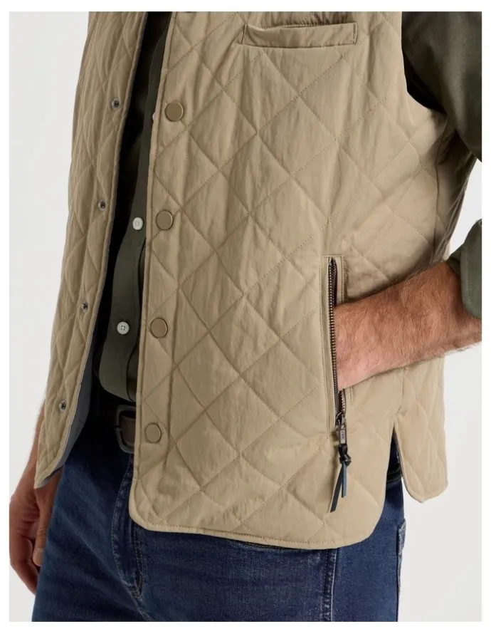 Regatta Quilted Gilet in Taupe