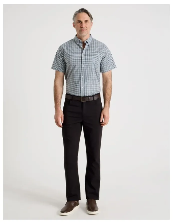 Regatta Short Sleeve Shirt in Sage Check