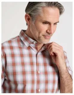 Regatta Short Sleeve Shirt in Red Multi Check