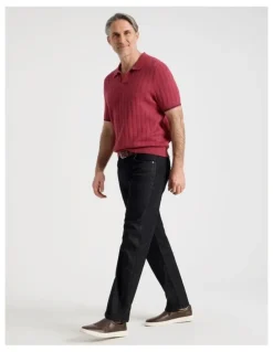 Regatta Straight Leg Jean in Black