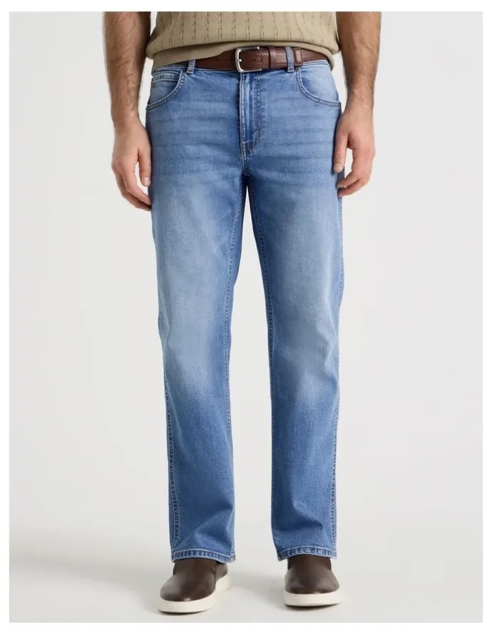 Regatta Straight Leg Jean in Light Blue