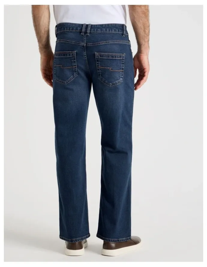 Regatta Straight Leg Jean in Navy