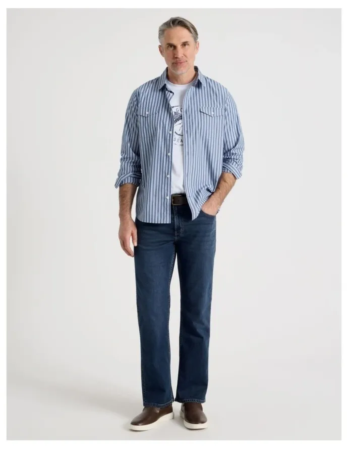 Regatta Straight Leg Jean in Navy