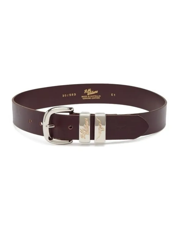 R.M.Williams Drover Belt in Brown