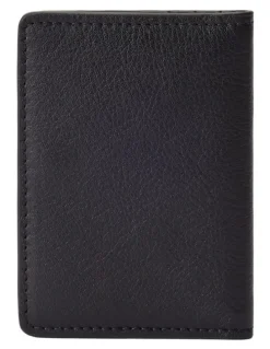 R.M.Williams Farrier Fold Cardholder Wallet in Black