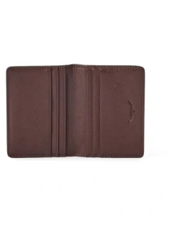R.M.Williams Farrier Fold Cardholder Wallet in Whiskey