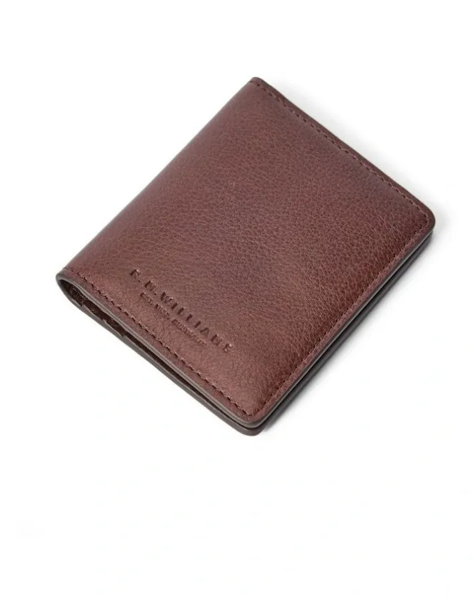 R.M.Williams Farrier Fold Cardholder Wallet in Whiskey