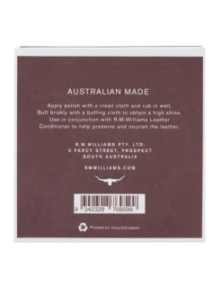 R.M.Williams Stockman's Boot Polish in Chestnut