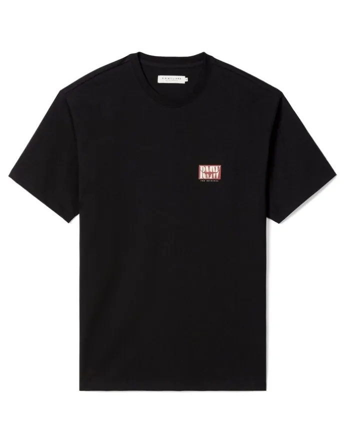 R.M.Williams Branded T-shirt in Black