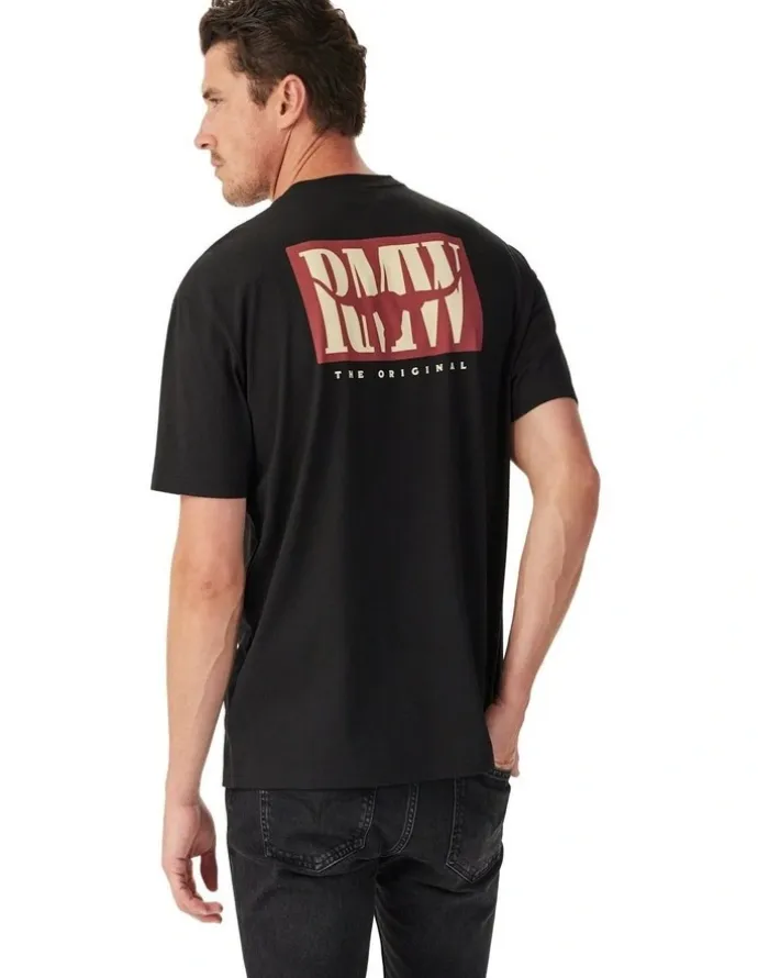 R.M.Williams Branded T-shirt in Black