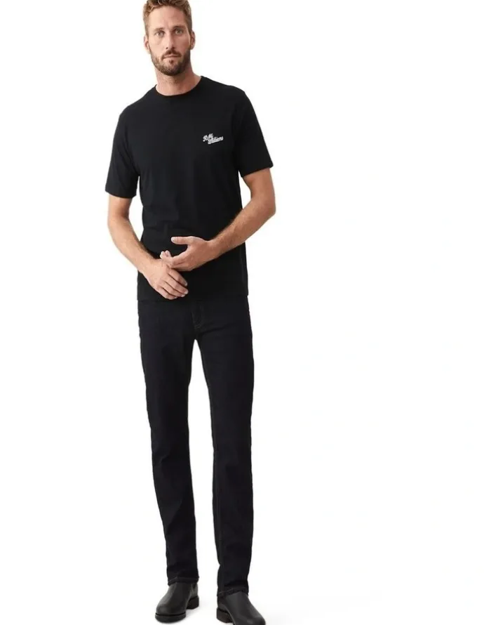 R.M.Williams Byron T/Shirt Black/White