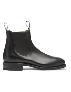 R.M.Williams Comfort Craftsman Wide Fit Shoe in Black