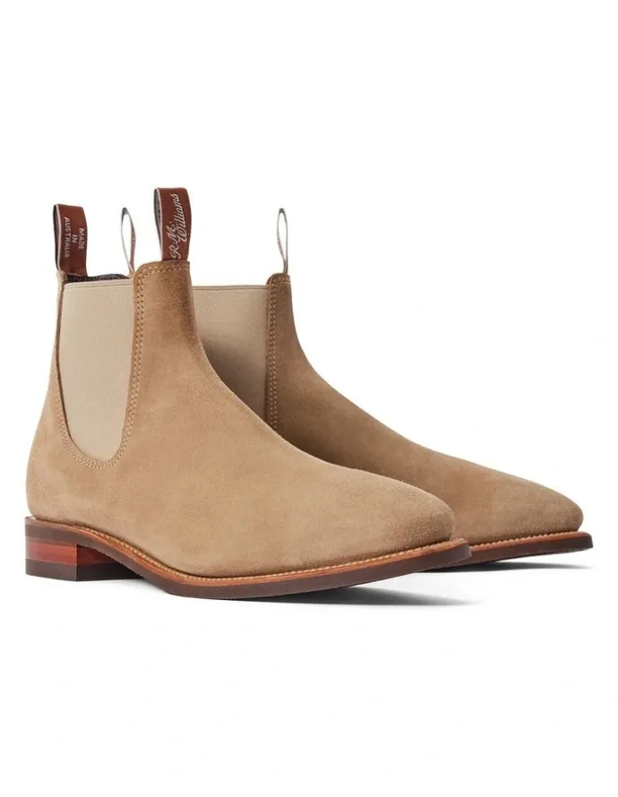 R.M.Williams Comfort Craftsman Boot in Wood Ash