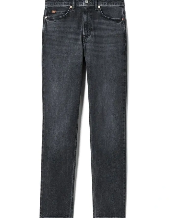 R.M.Williams Loxton Slim Tapered Denim Jeans in Vintage Black