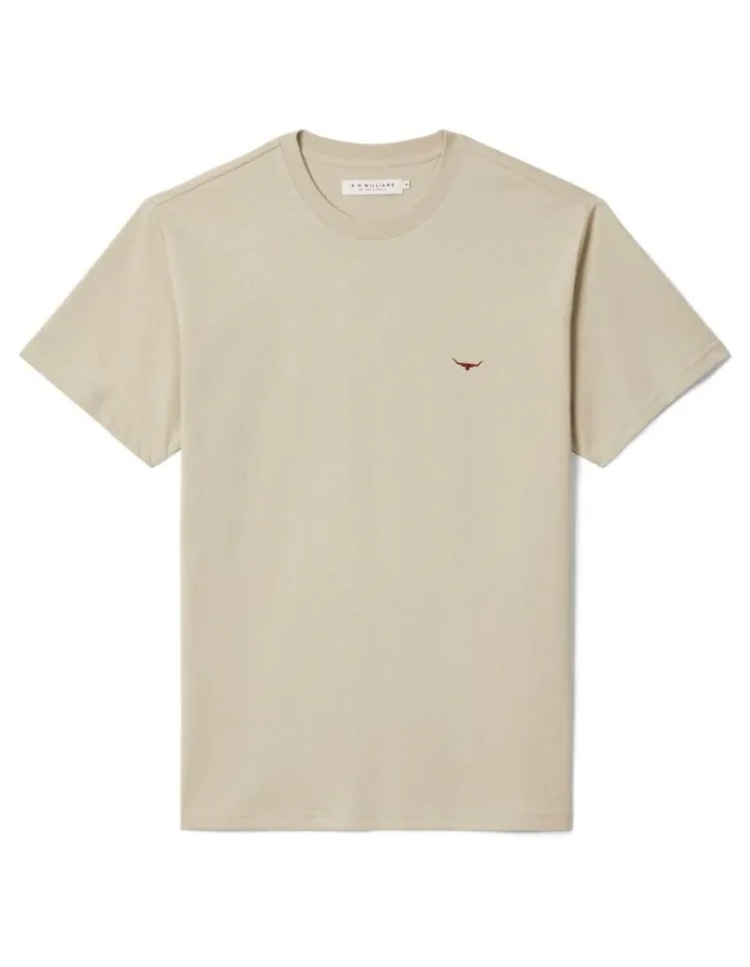R.M.Williams Parson T-shirt in Almond