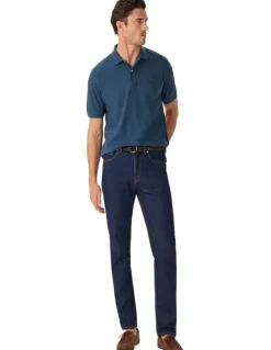 R.M.Williams Rod Polo T-shirt in Ensign Blue