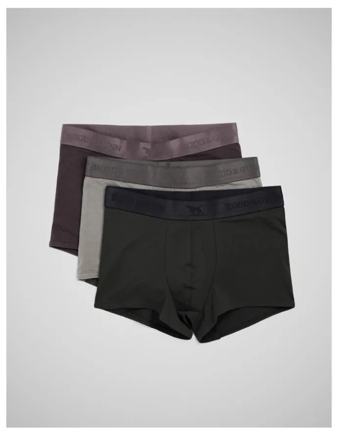 Rodd & Gunn Big Gunn's Trunk 3 Pack in Mineral Wash Multi